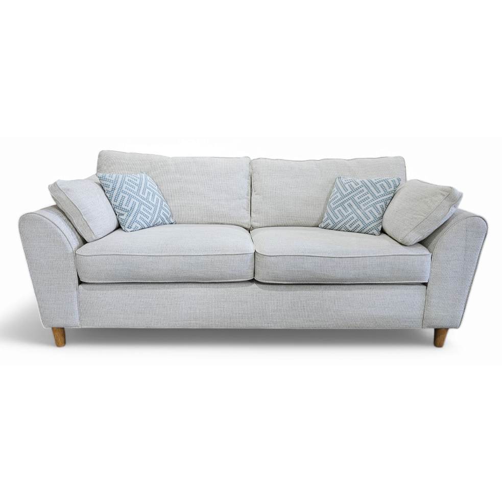 Zara 3 Seater Sofa - Cream / B Grade