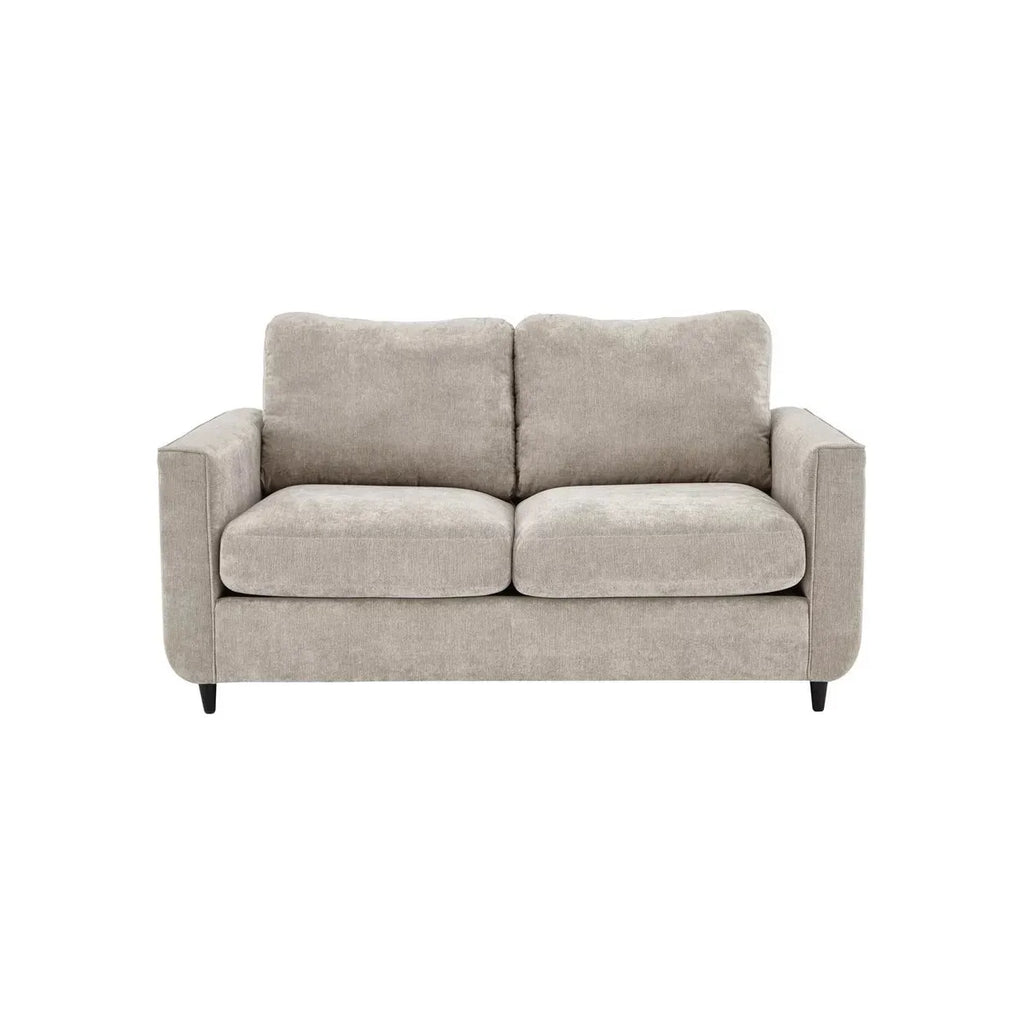 Esprit 2 Seater Fabric Sofa Bed - Silver / A Grade