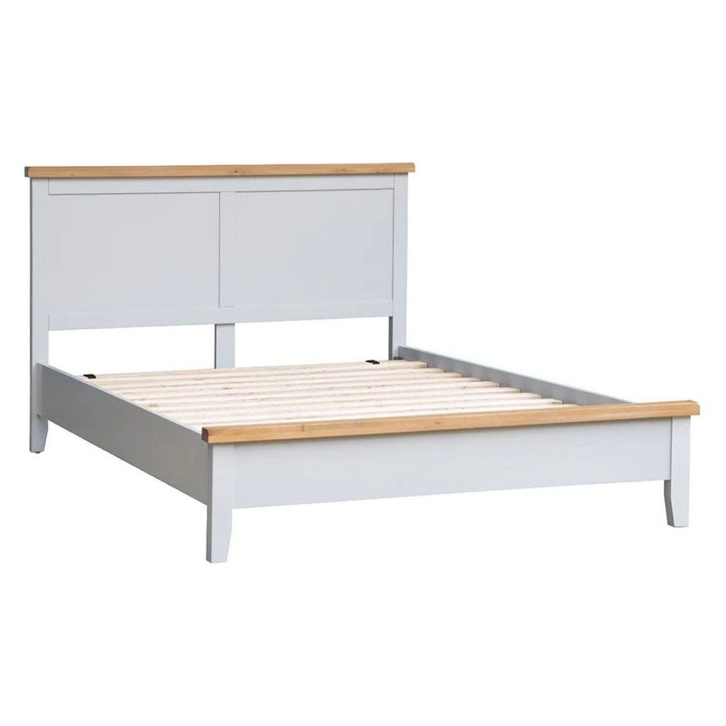 EA Double Bed Frame - Grey / A Grade