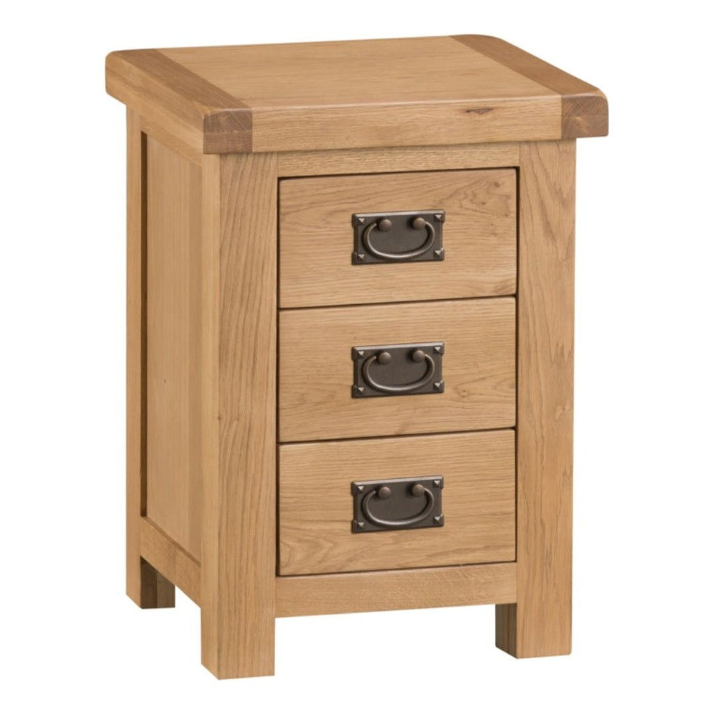 CO 3 Drawer Bedside Cabinet / A Grade