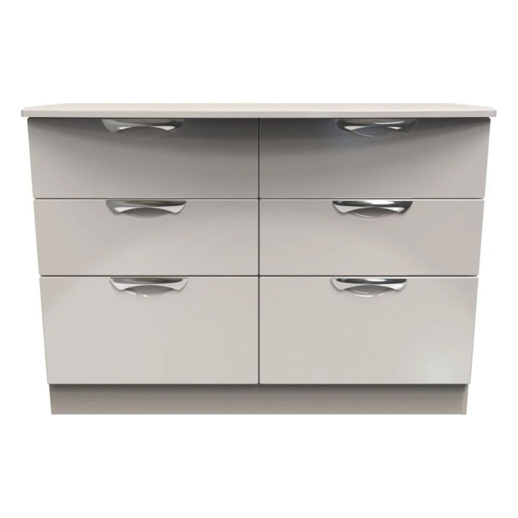 Moda 6 Drawer Chest - Taupe / B Grade